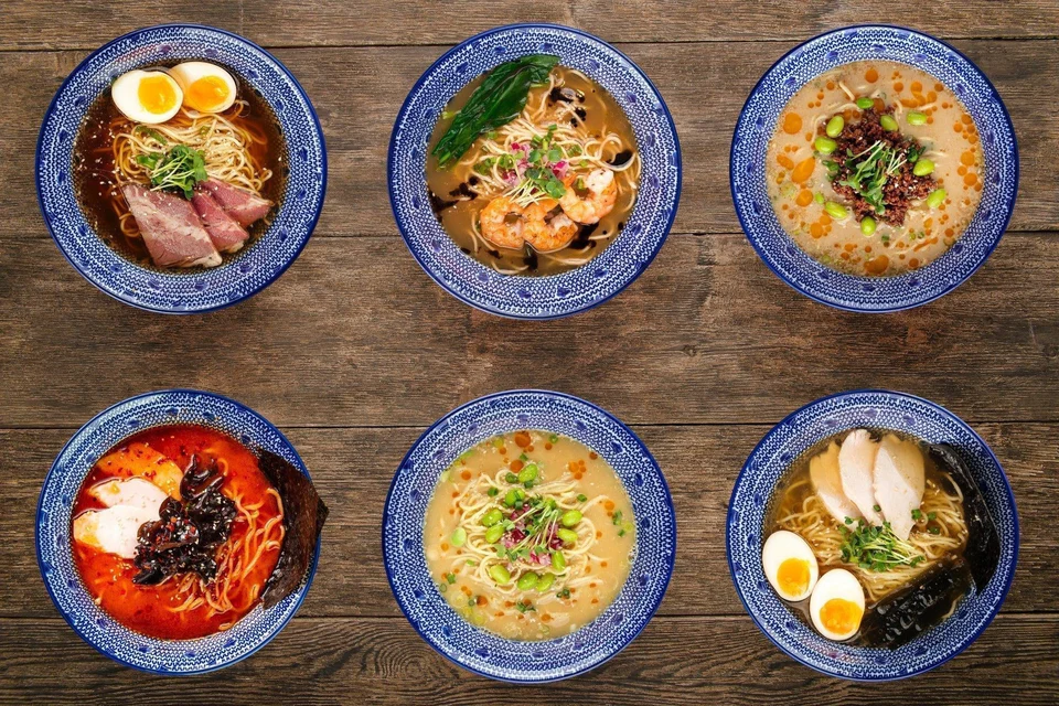 Topping diversi per ramen diversi